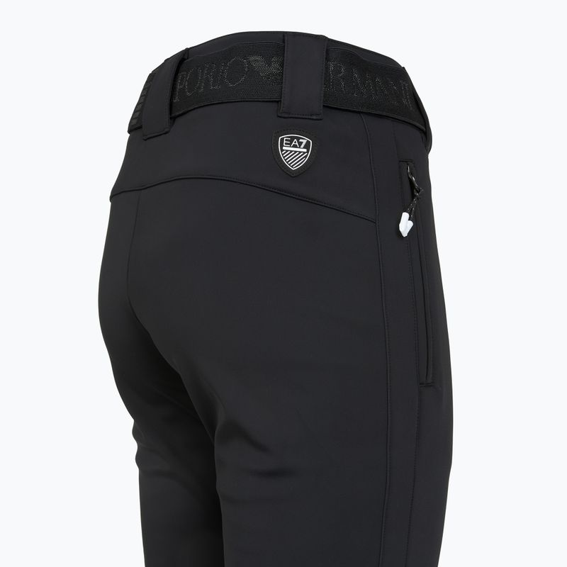 Moteriškos slidinėjimo kelnės EA7 Emporio Armani Ski Kitzbuhel Softshell Waisted black 3