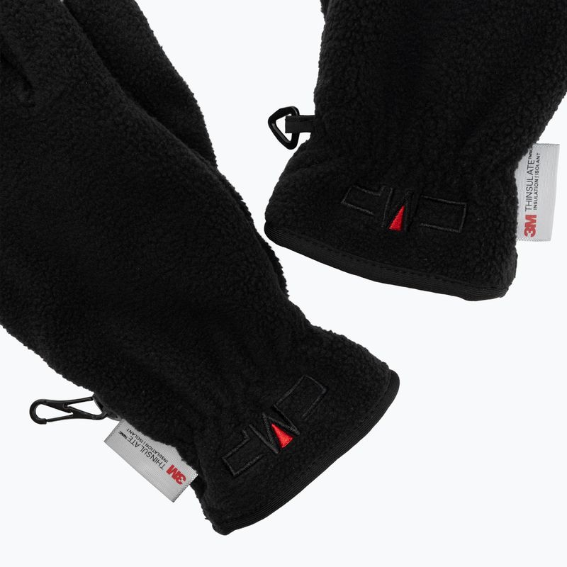 Vyriškos pirštinės CMP 621105 Fleece black 5