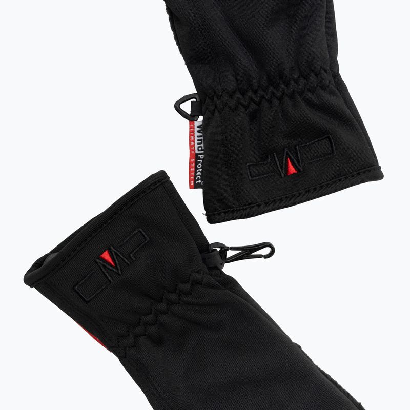 Vyriškos pirštinės CMP 621107 Softshell black 6