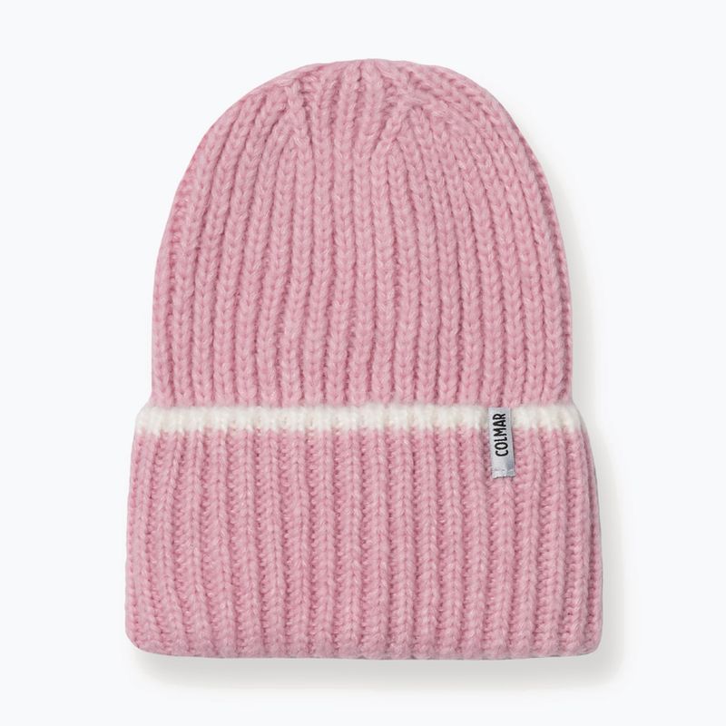 Moteriška žieminė kepurė Colmar Macumba millenial pink/white