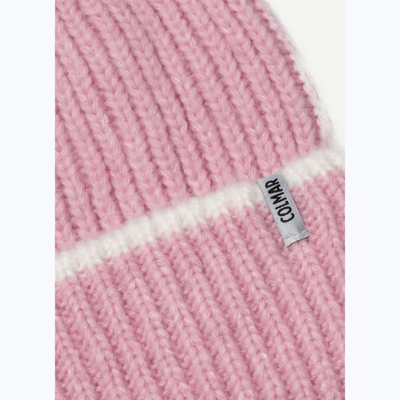 Moteriška žieminė kepurė Colmar Macumba millenial pink/white 3