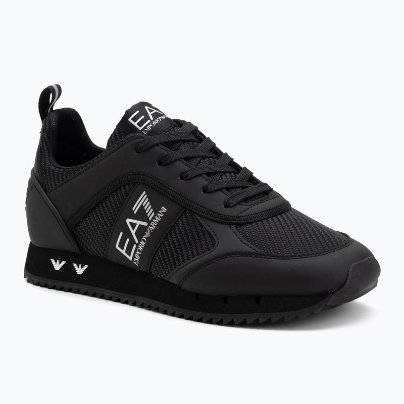 Batai EA7 Emporio Armani Black & White Carbon triple black / silver logo