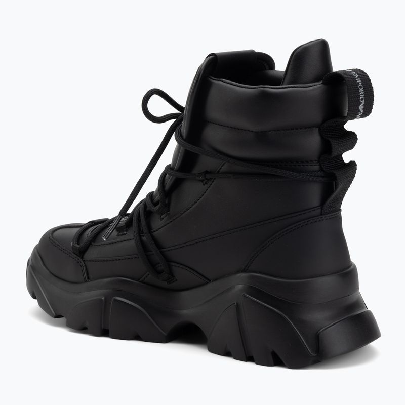 Batai EA7 Emporio Armani Boot Flakes full black 3