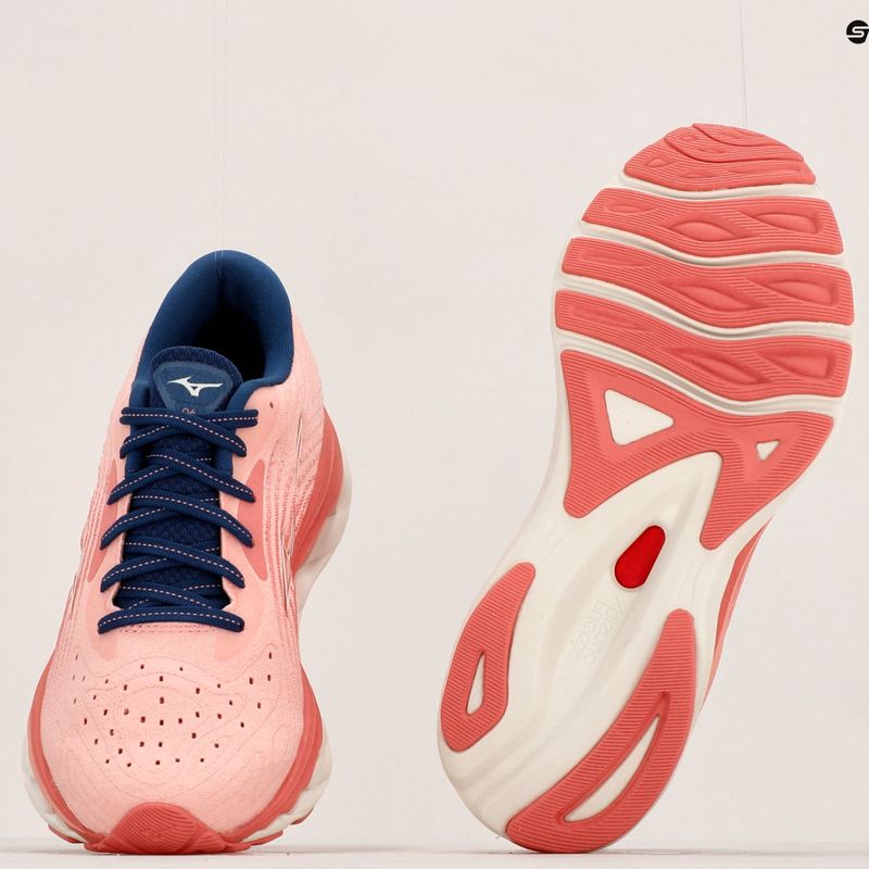 Moteriški bėgimo bateliai Mizuno Wave Sky 6 pink J1GD220273 13