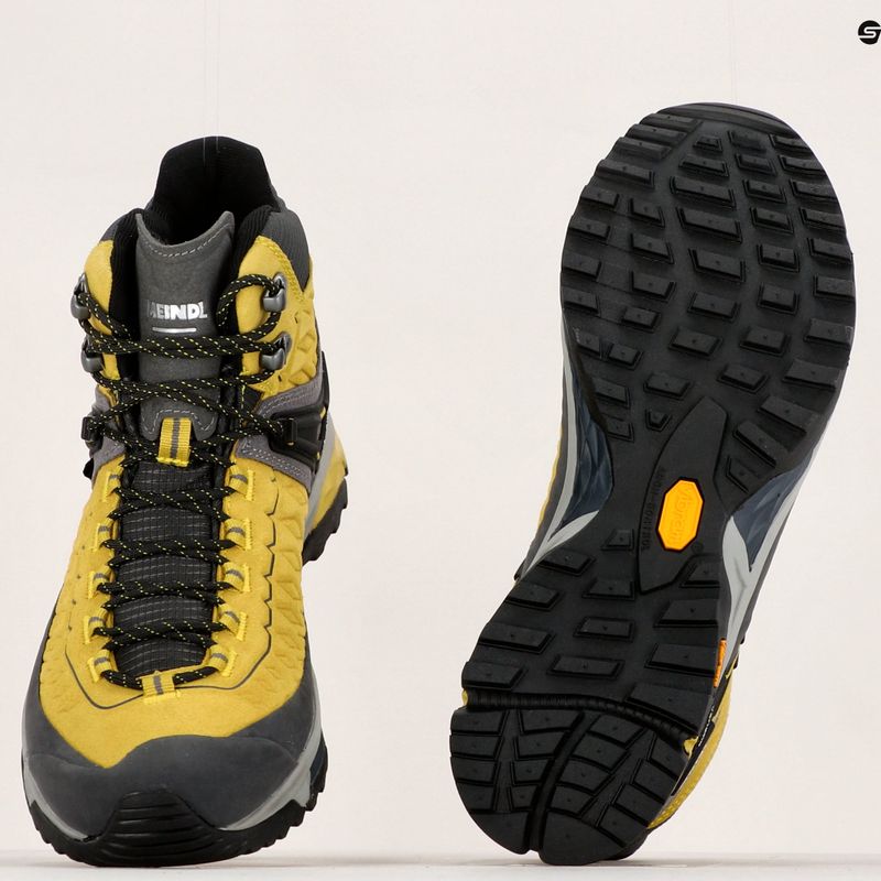 Vyriški trekingo batai Meindl Top Trail Mid GTX yellow 4717/85 12