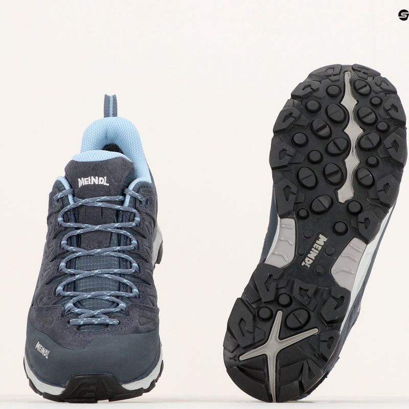 Moteriški trekingo batai Meindl Lite Trail Lady GTX pilkai mėlyni 3965/29 12