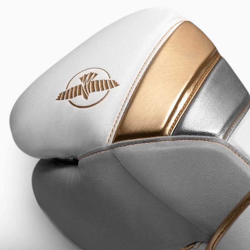Bokso pirštinės Hayabusa T3 white/gold 5