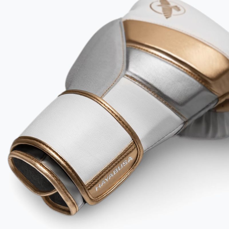 Bokso pirštinės Hayabusa T3 white/gold 6