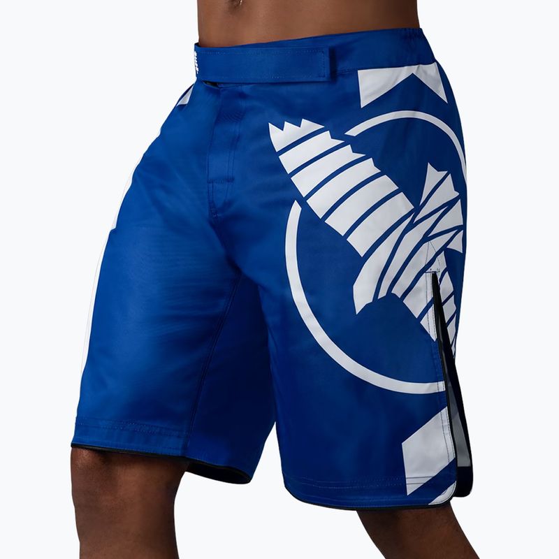 Treniruočių šortai Hayabusa Icon Fight blue/white