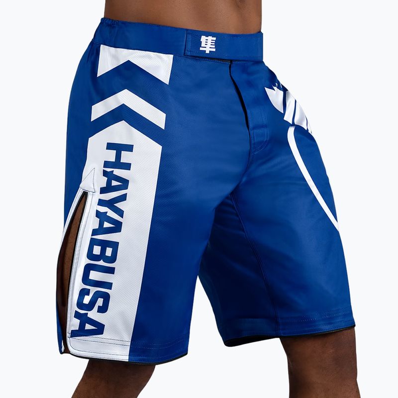 Treniruočių šortai Hayabusa Icon Fight blue/white 2