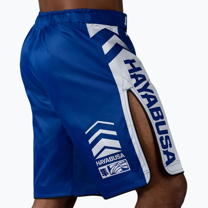 Treniruočių šortai Hayabusa Icon Fight blue/white 4