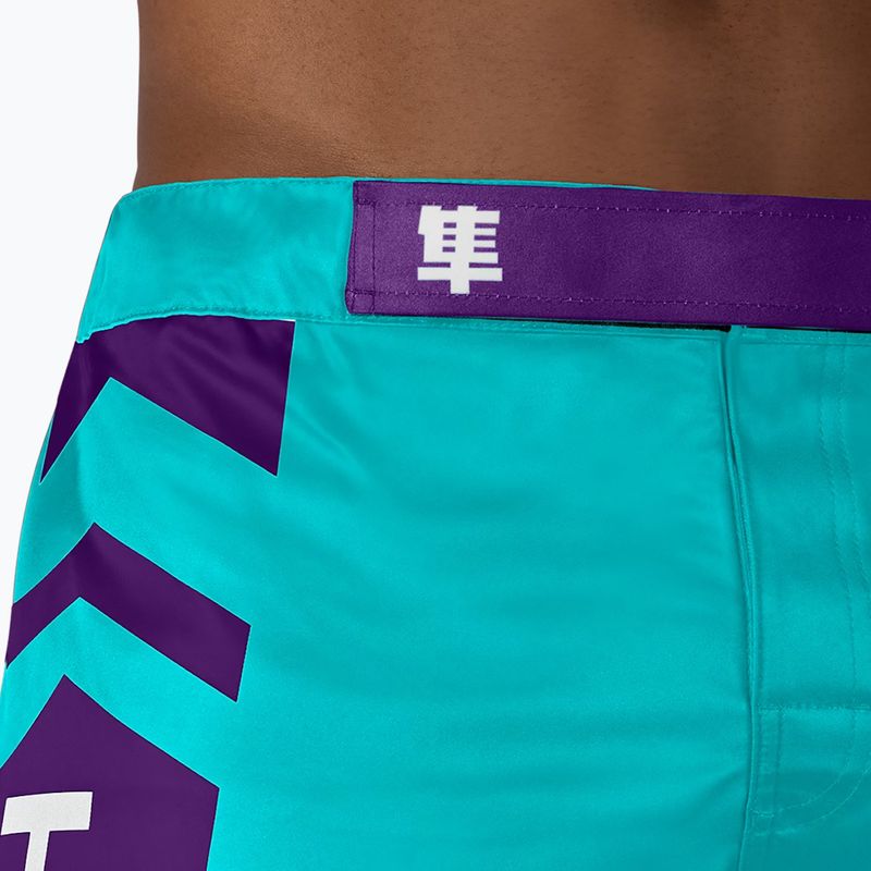 Treniruočių šortai Hayabusa Icon Fight teal/white 5