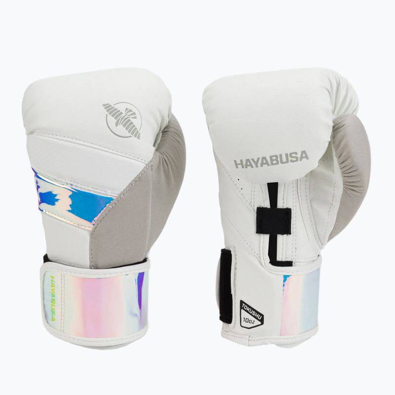 Hayabusa T3 bokso pirštinės baltos T314G-WIR