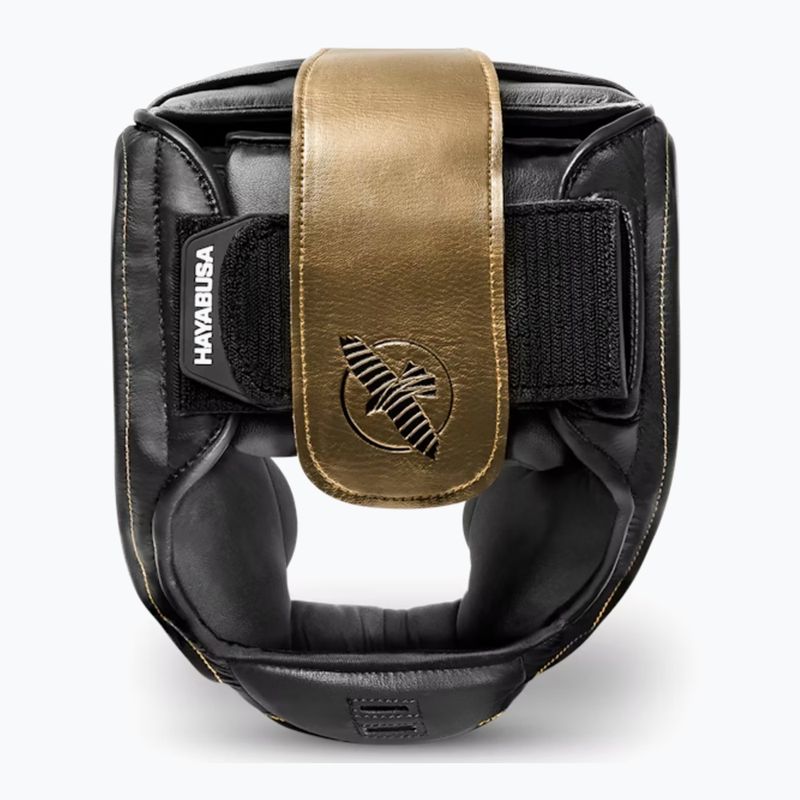 Bokso šalmas Hayabusa T3 Headgear black/gold 2