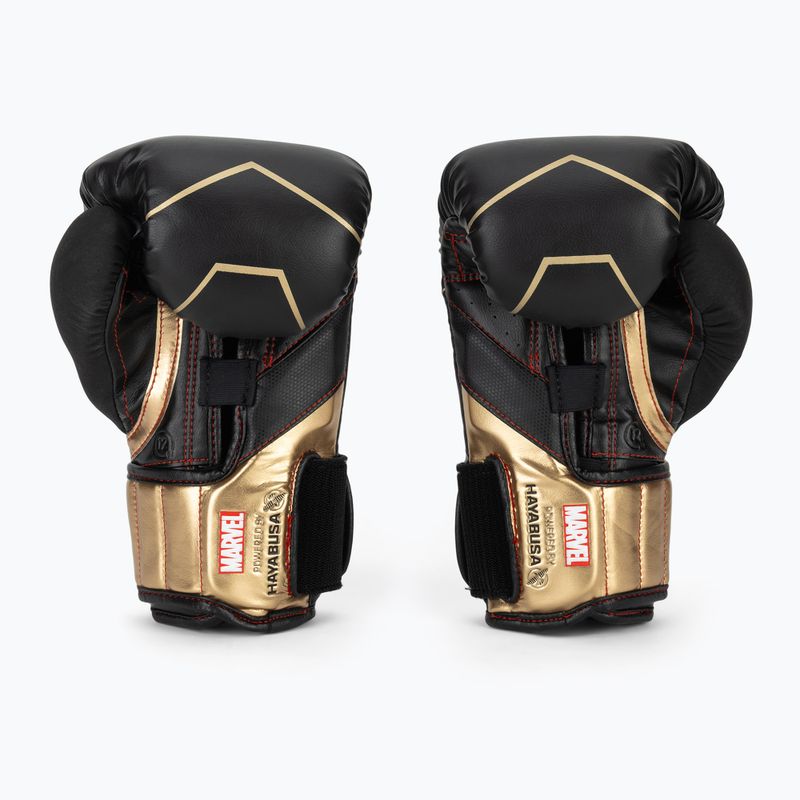 Bokso pirštinės Hayabusa Marvel's Black Widow black/red 3