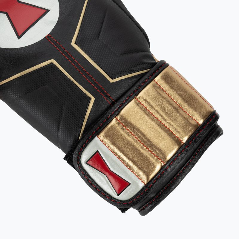 Bokso pirštinės Hayabusa Marvel's Black Widow black/red 6