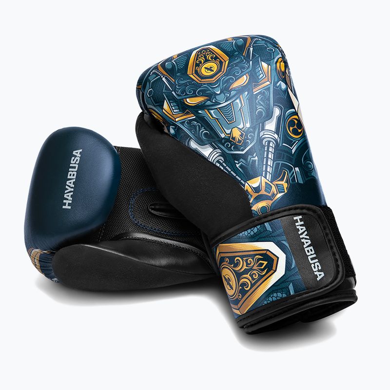 Vaikiškos bokso pirštinės Hayabusa Hayabusa S4 Youth Epic blue robot 2