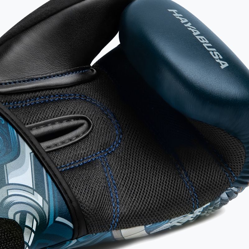 Vaikiškos bokso pirštinės Hayabusa Hayabusa S4 Youth Epic blue robot 3