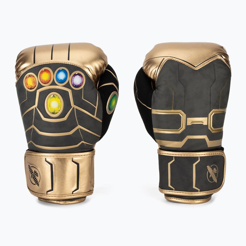 Bokso pirštinės Hayabusa Marvel's Thanos gold/black 3