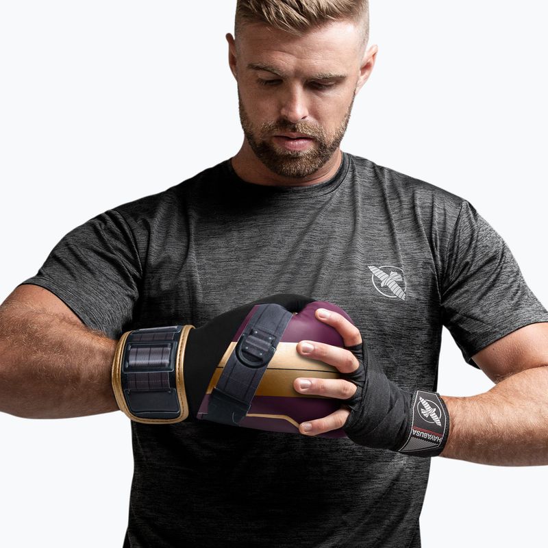 Bokso pirštinės Hayabusa Marvel's Batroc purple/gold 10
