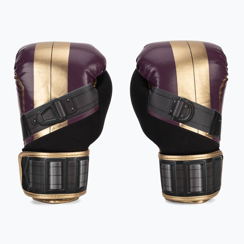 Bokso pirštinės Hayabusa Marvel's Batroc purple/gold 2