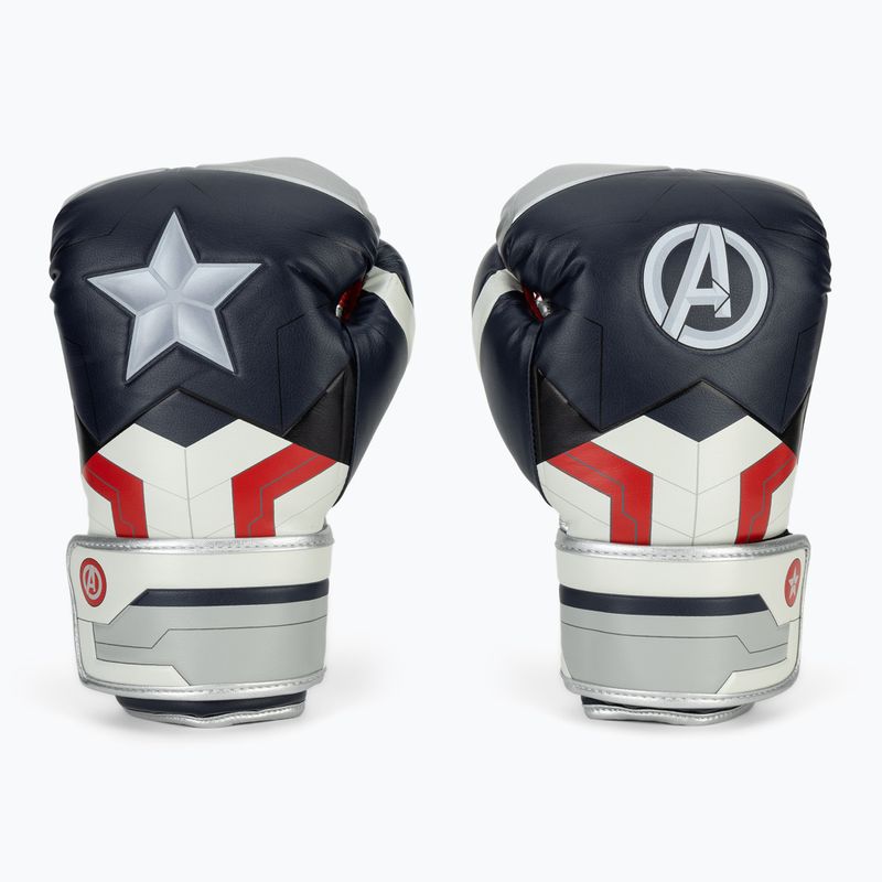 Bokso pirštinės Hayabusa Marvel's Captain America silver/blue 2