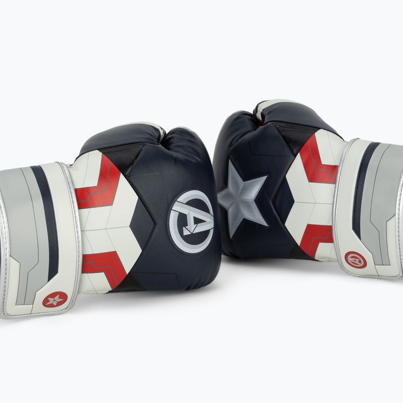 Bokso pirštinės Hayabusa Marvel's Captain America silver/blue 7