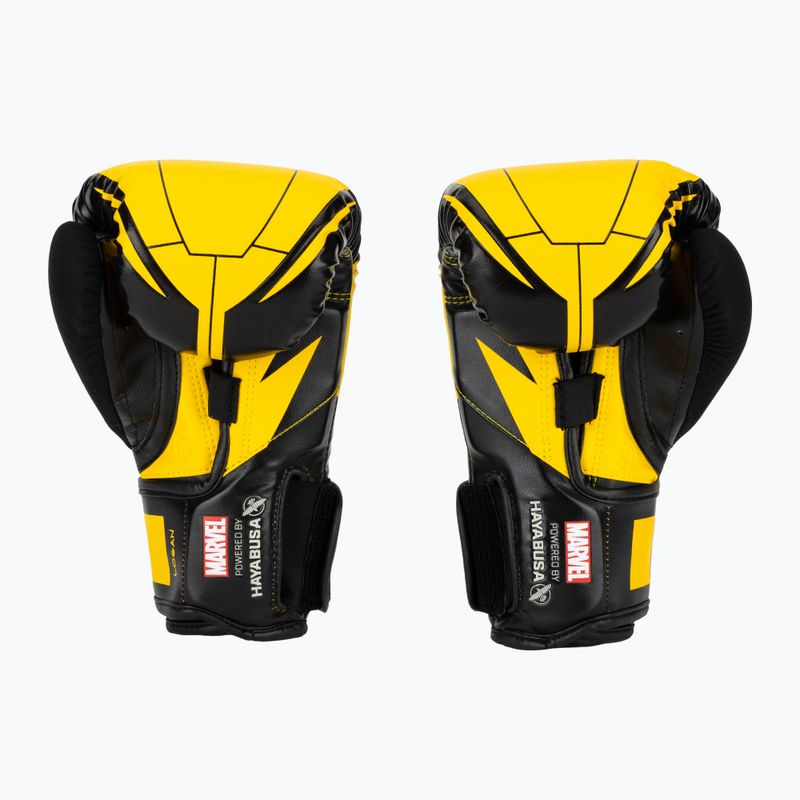 Bokso pirštinės Hayabusa Marvel's Wolverine yellow/black 3