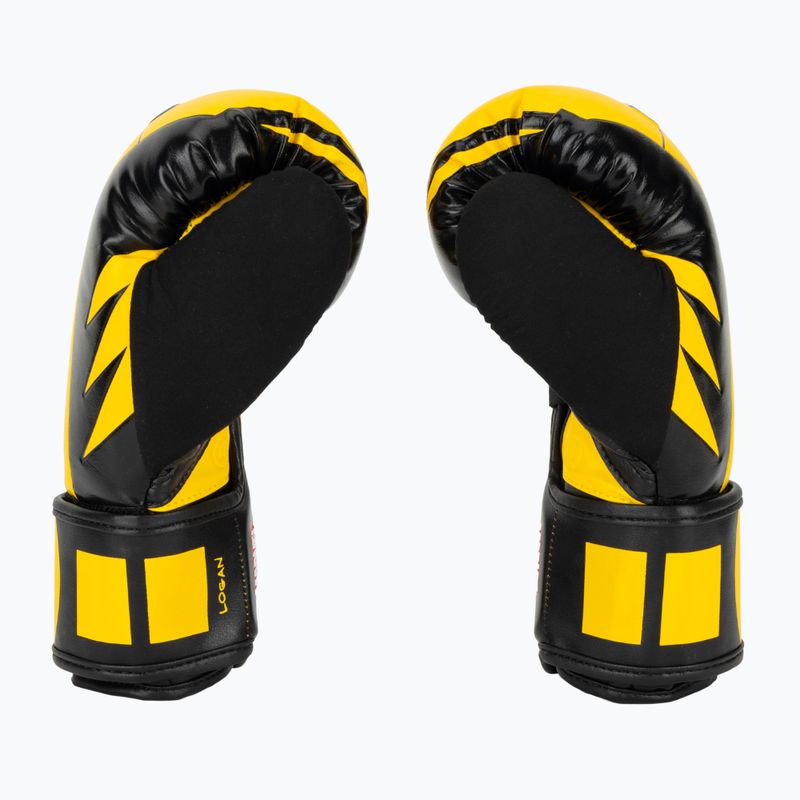 Bokso pirštinės Hayabusa Marvel's Wolverine yellow/black 4