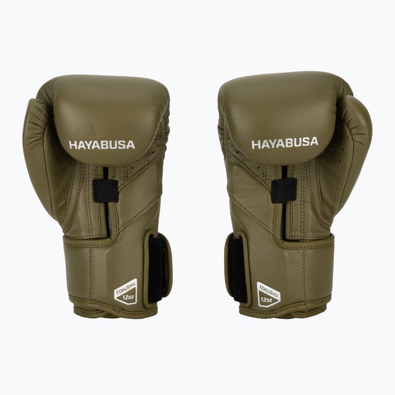 Bokso pirštinės Hayabusa T3 Kanpeki olive green 3