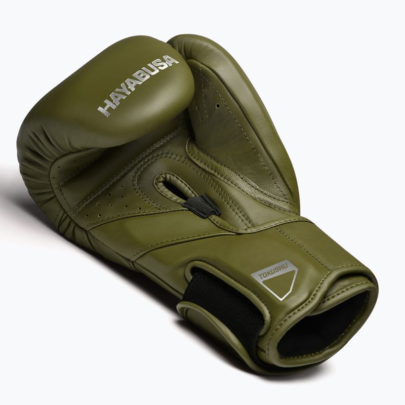 Bokso pirštinės Hayabusa T3 Kanpeki olive green 3