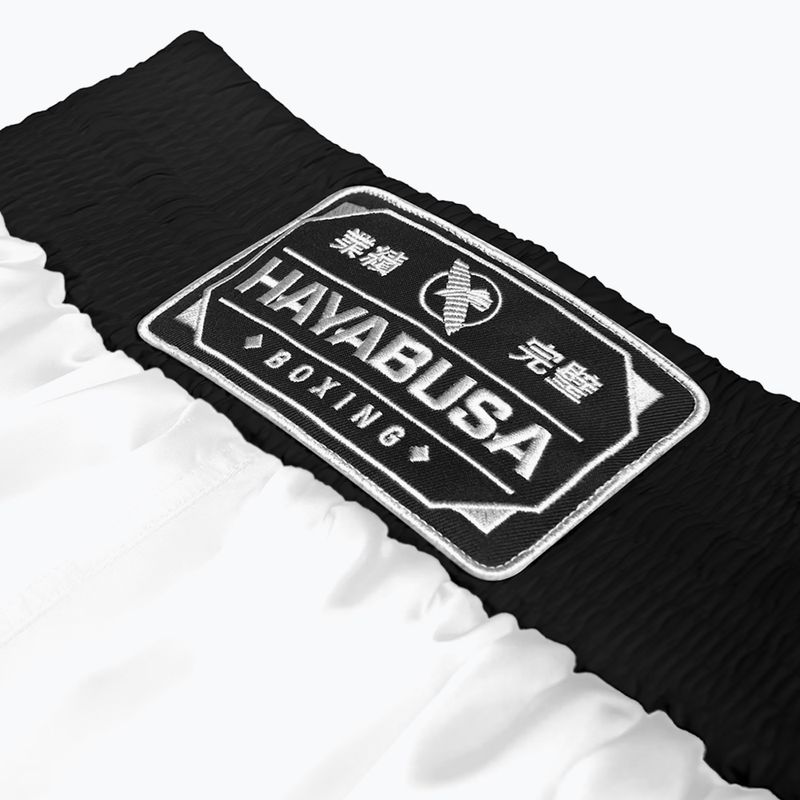 Treniruočių šortai Hayabusa Pro Boxing white 5