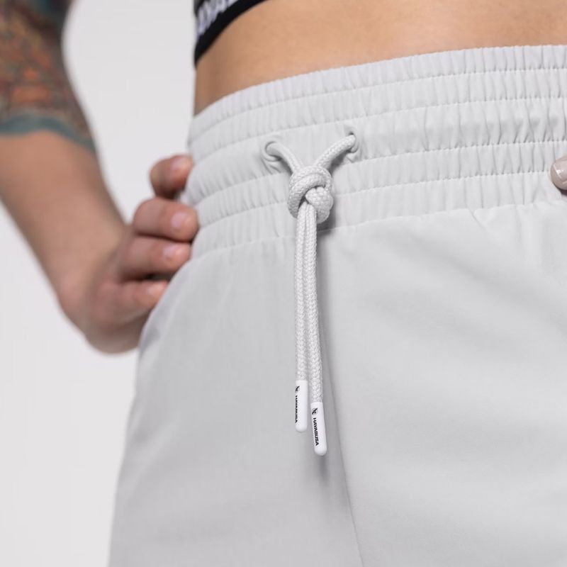 Moteriški treniruočių šortai Hayabusa Mid Rise Layered grey 6