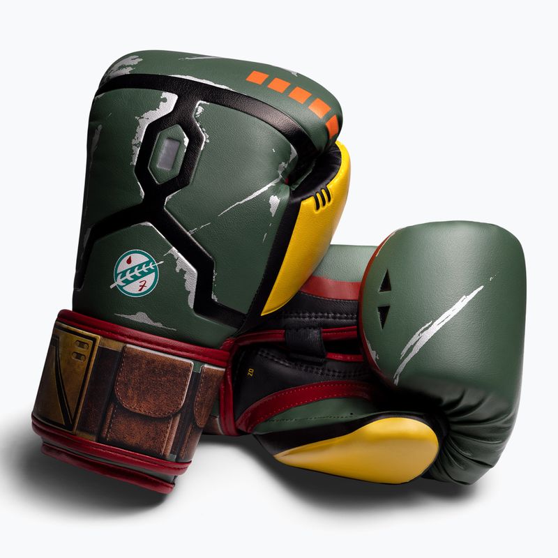 Pirštinės Hayabusa Star Wars Boba Fett green/yellow 2