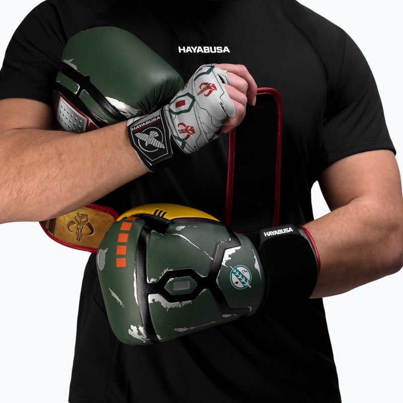 Pirštinės Hayabusa Star Wars Boba Fett green/yellow 11