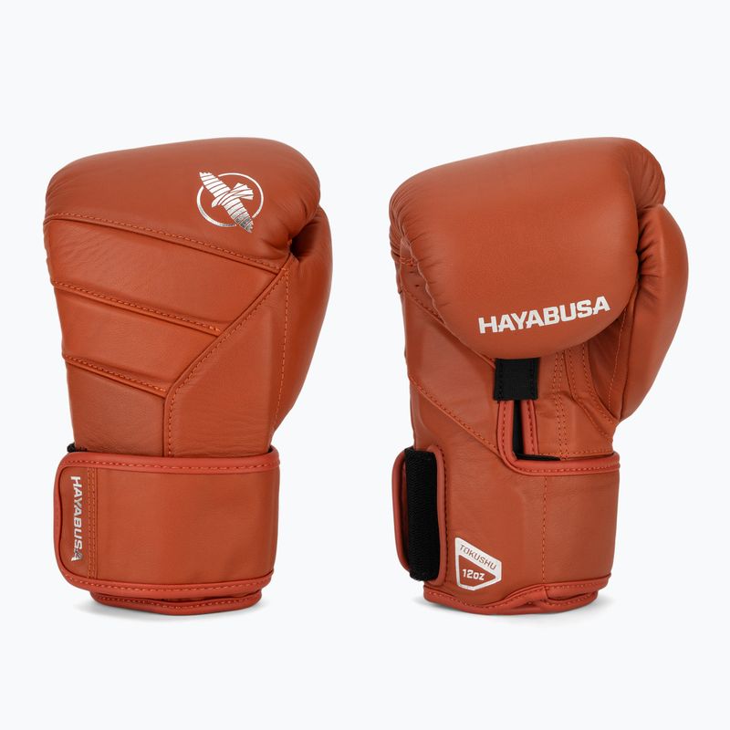 Bokso pirštinės Hayabusa T3 Kanpeki clay orange