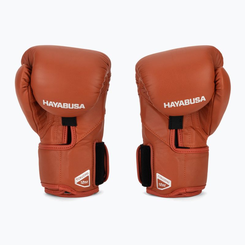 Bokso pirštinės Hayabusa T3 Kanpeki clay orange 3