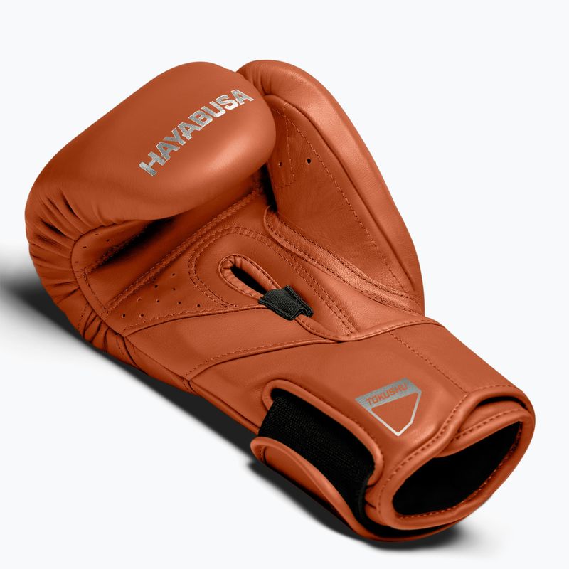 Bokso pirštinės Hayabusa T3 Kanpeki clay orange 3