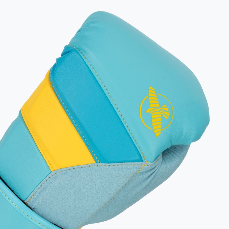 Bokso pirštinės Hayabusa T3 blue/yellow 5