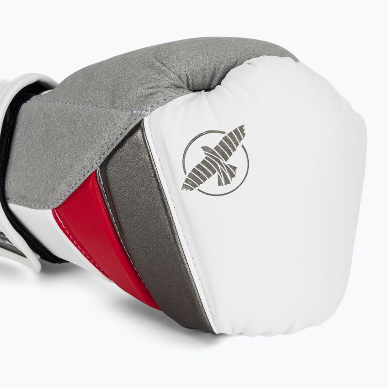 Bokso pirštinės Hayabusa T3 white/red 5