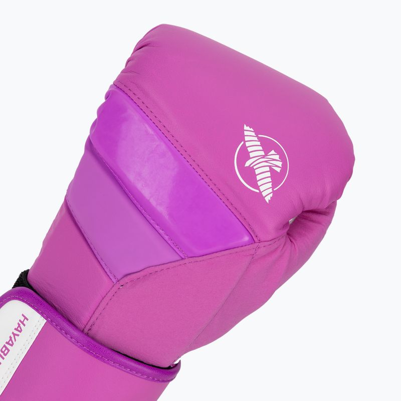 Bokso pirštinės Hayabusa T3 Neon neon purple 5