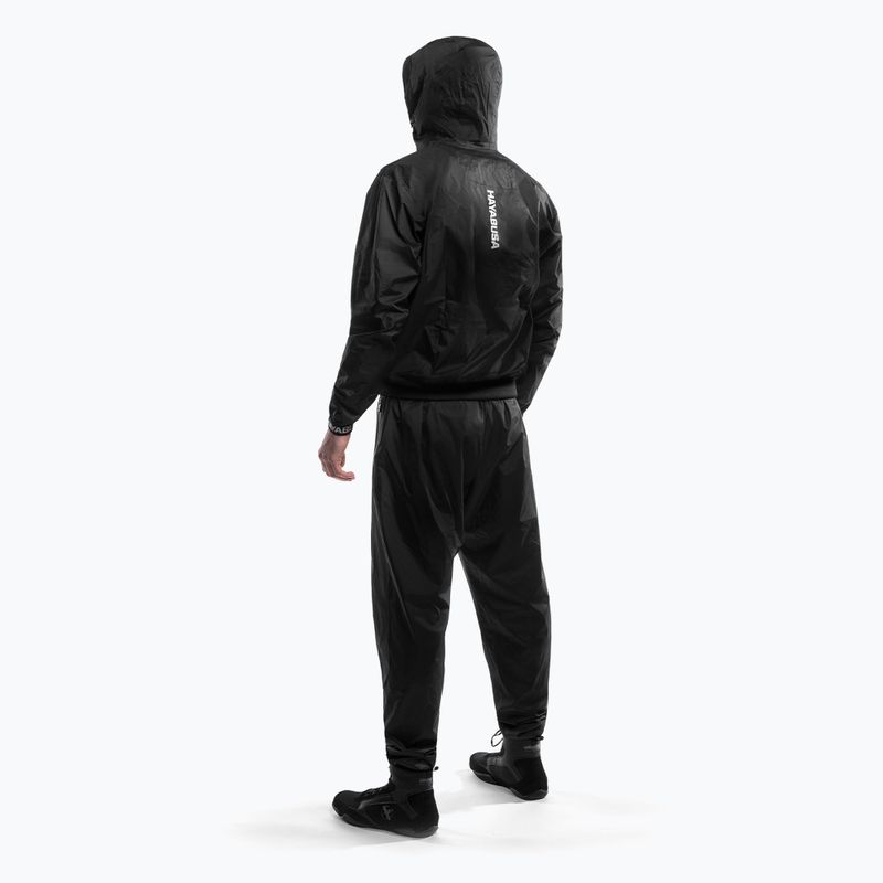 Kombinezonas Hayabusa Pro Hooded Sauna black 4