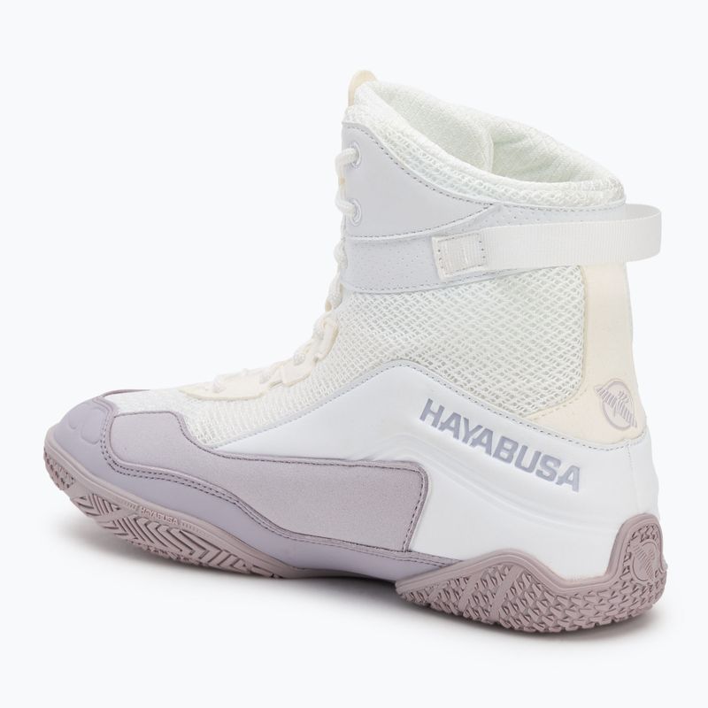 Bokso bateliai Hayabusa Talon Boxing white/lavender 3