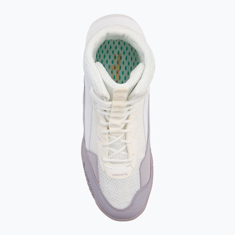 Bokso bateliai Hayabusa Talon Boxing white/lavender 5
