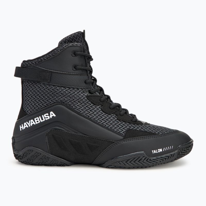 Hayabusa Talon Boxing vyriški bokso bateliai juodi 2