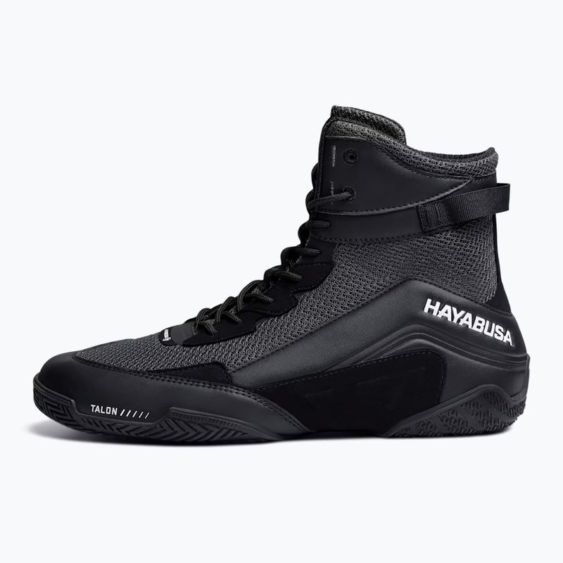 Hayabusa Talon Boxing vyriški bokso bateliai juodi 8