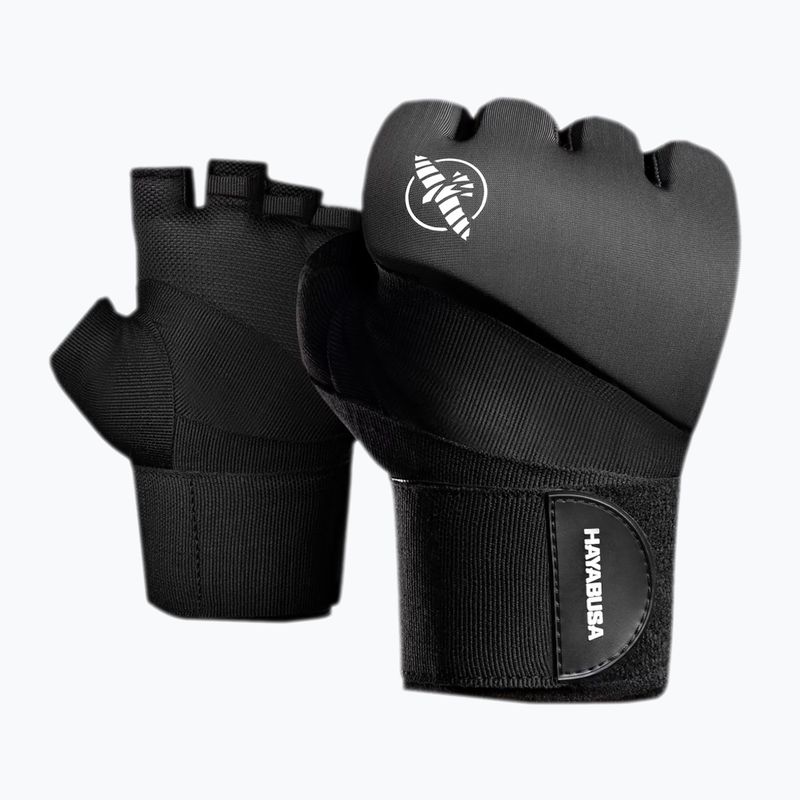Graplingo pirštinės Hayabusa Elite Quick Wraps black
