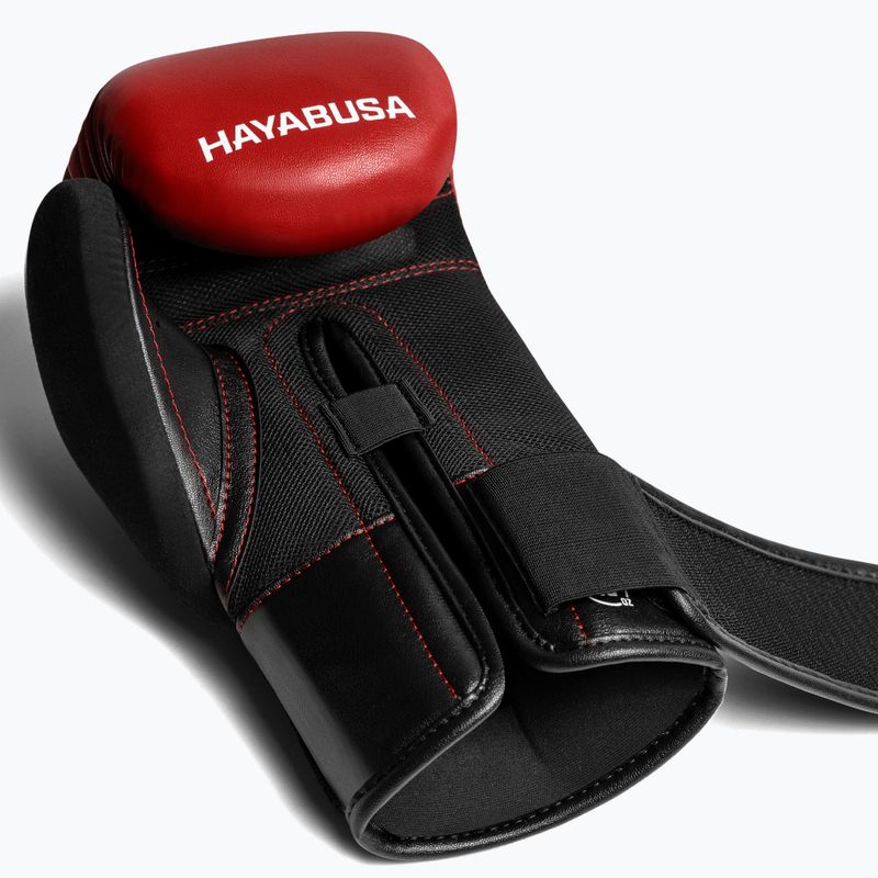 Bokso pirštinės Hayabusa E1 Boxing red/black 5