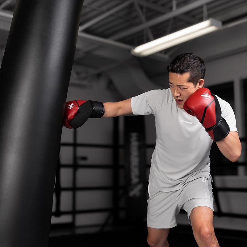 Bokso pirštinės Hayabusa E1 Boxing red/black 14