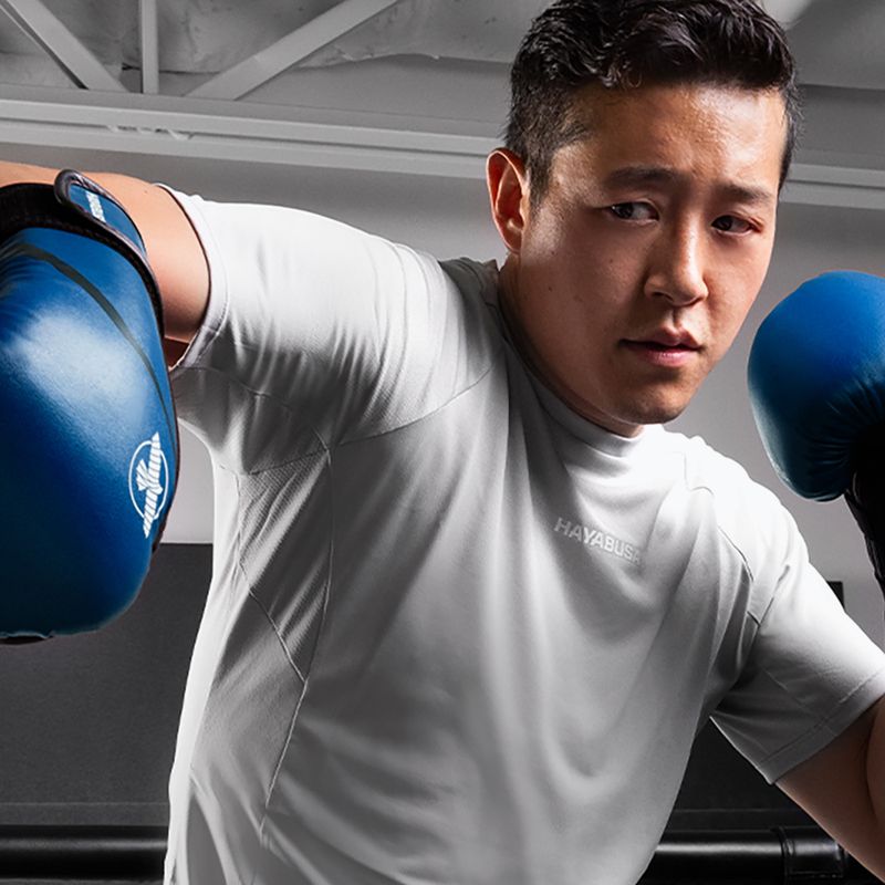 Bokso pirštinės Hayabusa E1 Boxing blue/black 15